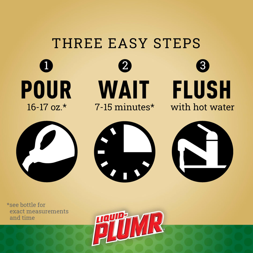 Liquid-Plumr Pro-Strength Clog Remover, 16 oz