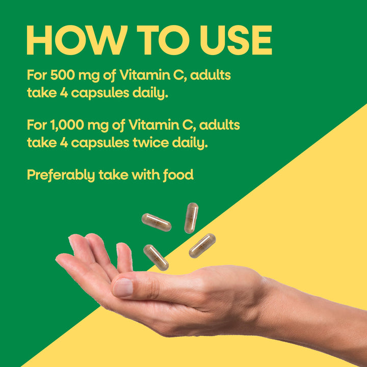 Nature's Way Alive Vitamin C Capsules, 120 Count