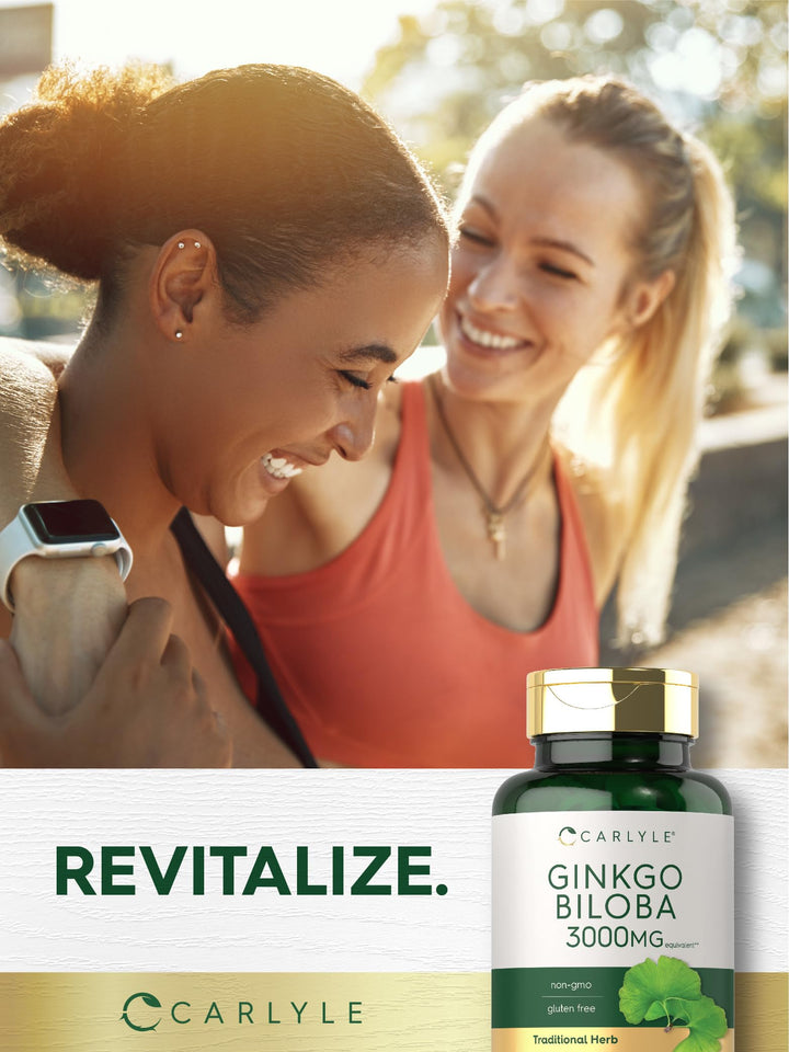 Carlyle Ginkgo Biloba 3000 mg, 400 Count