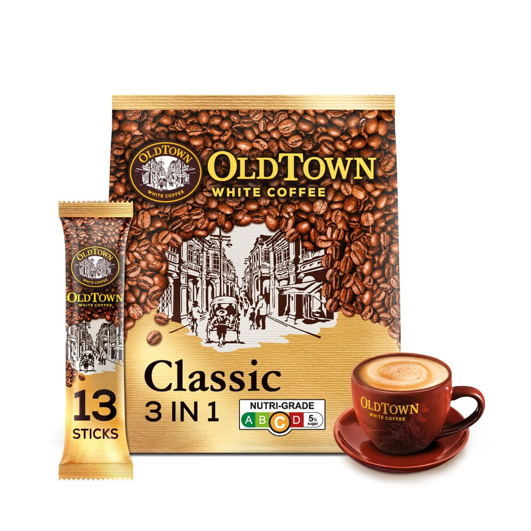 Old Town 3 in 1 Classic White Coffee, 21.2 oz