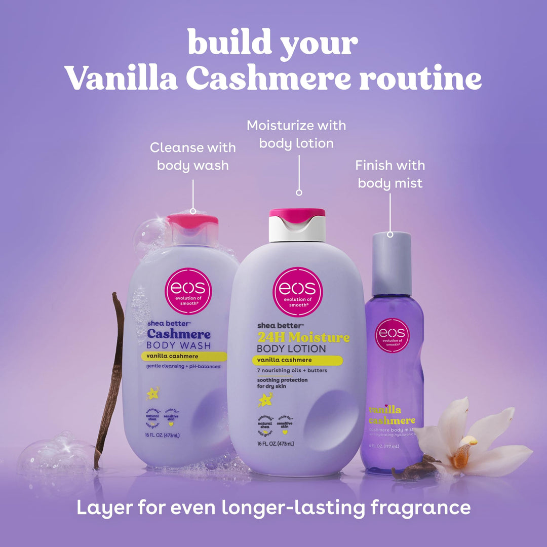 eos Shea Better Body Lotion, Vanilla Cashmere, 16 fl oz