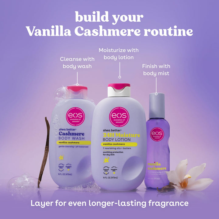 eos Shea Better Body Lotion, Vanilla Cashmere, 16 fl oz
