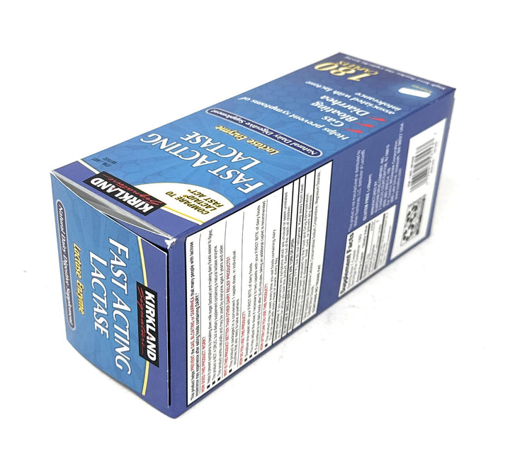 KIRKLAND SIGNATURE Fast Acting Lactase, 180 Count