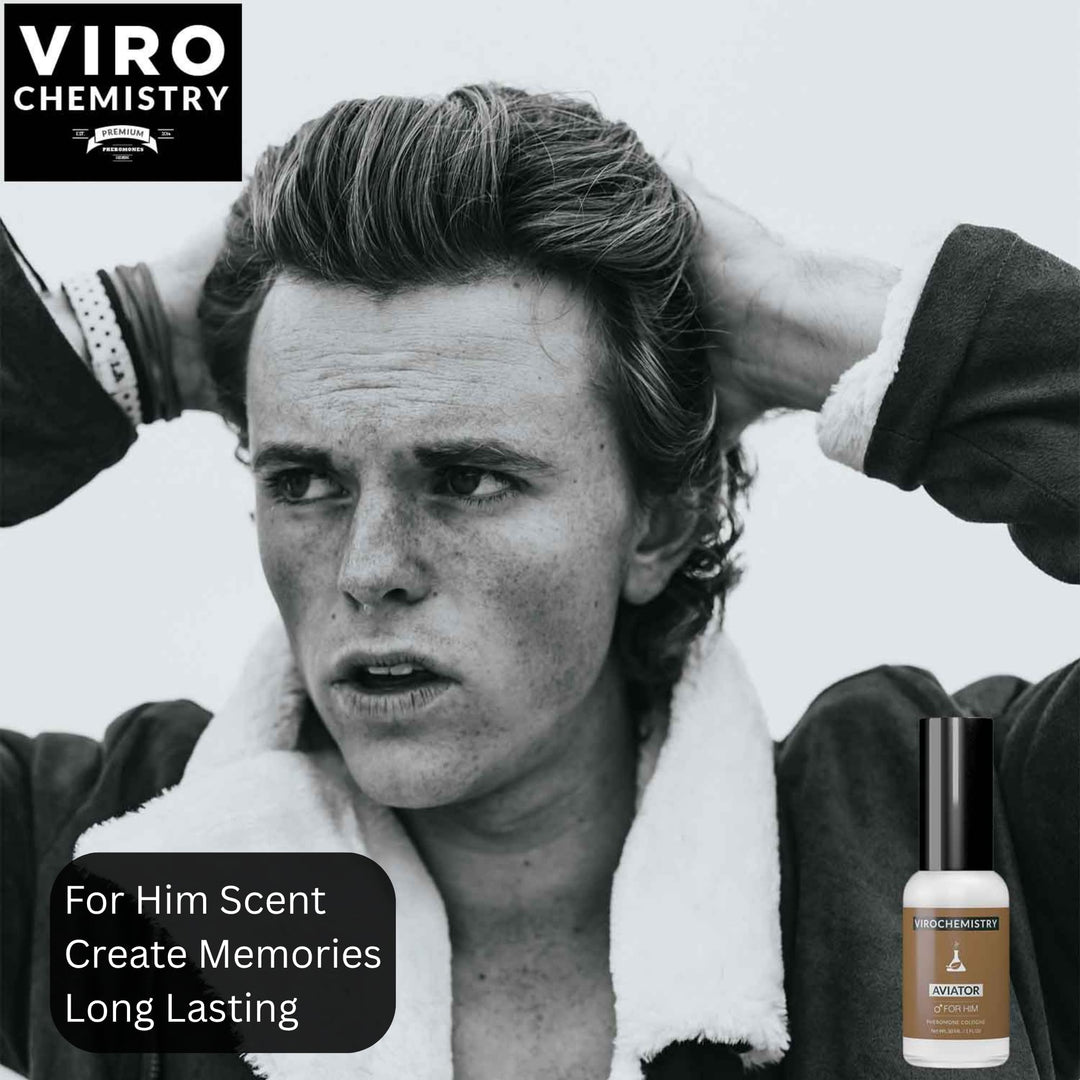 VIROCHEMISTRY Pheromone Cologne Spray, Aviator, 1 fl oz