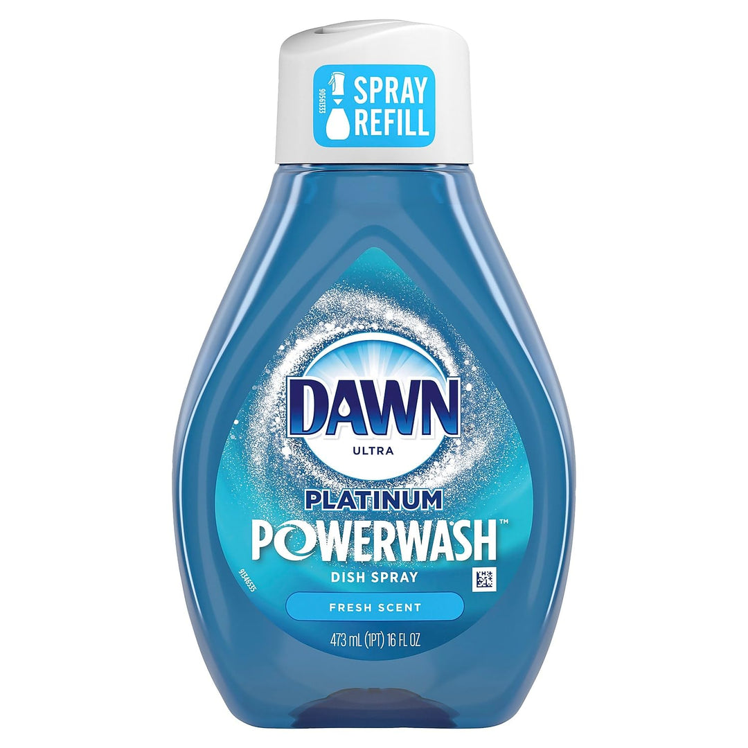 Dawn Platinum Powerwash Dish Spray, Fresh Scent, Pack of 4