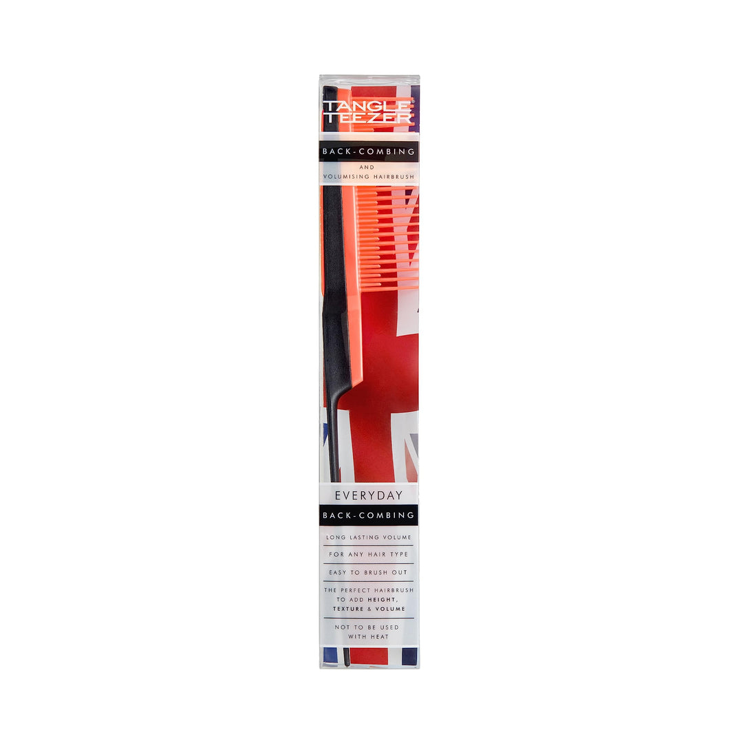 Tangle Teezer The Back-Combing Hairbrush, Coral Sunshine