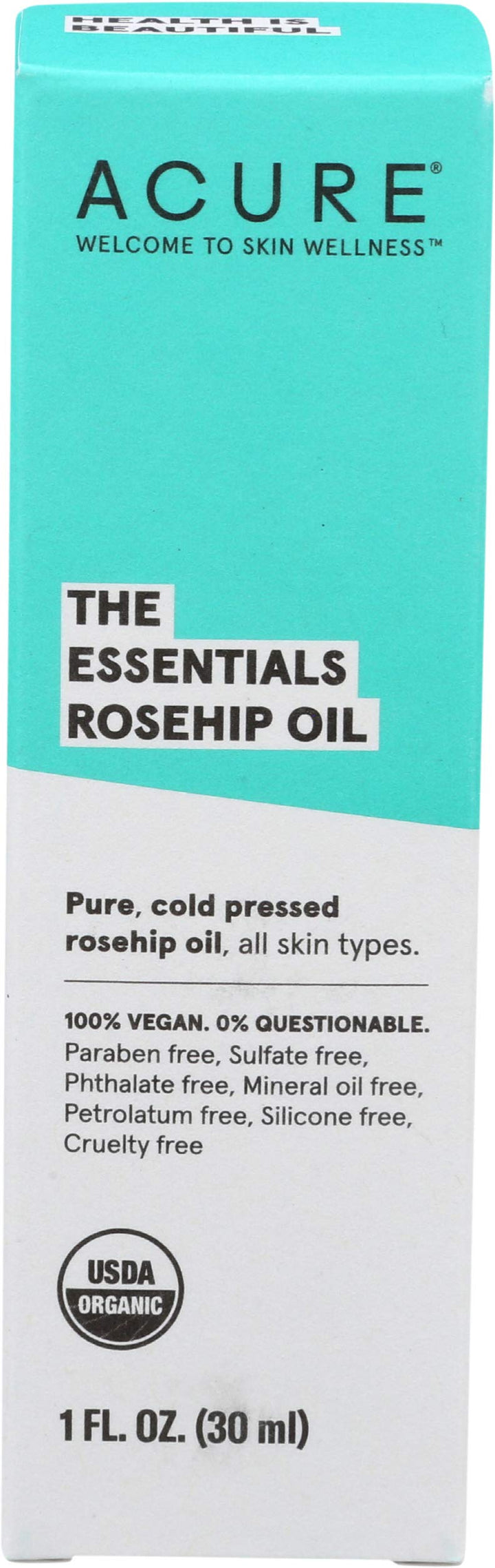 Acure The Essentials Rosehip Oil, 1 fl oz, Pack of 24