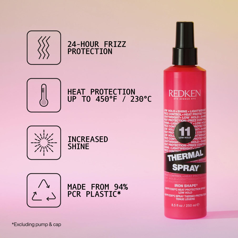 Redken Iron Shape 11 Thermal Holding Spray, 8.5 fl oz