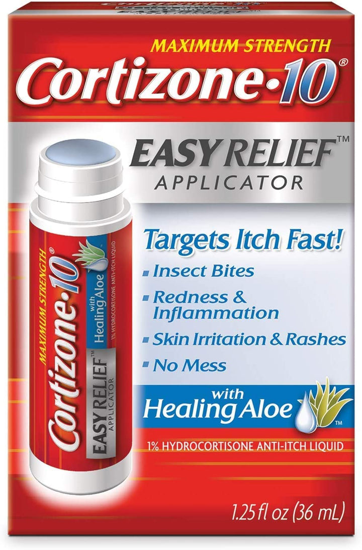 Cortizone 10 Hydrocortisone Anti-Itch Liquid, 1.25 oz