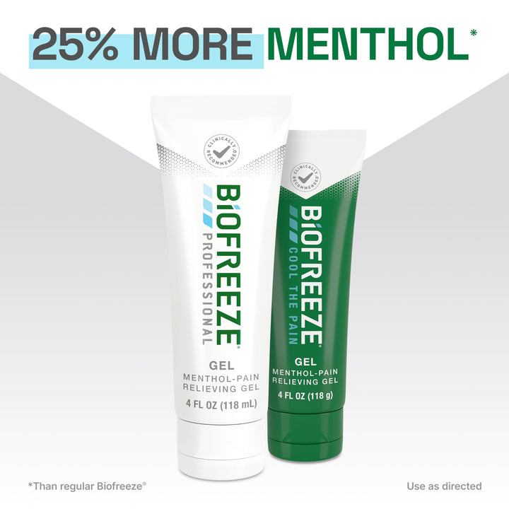 Biofreeze Professional Pain Relief Gel, Green, 4 oz