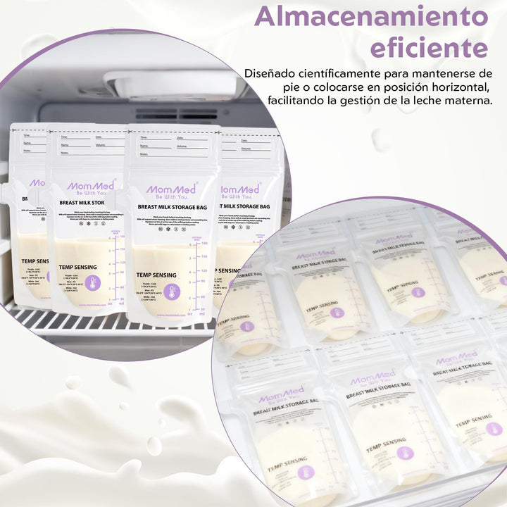 MomMed Breast Milk Storage Bags, 60 Count