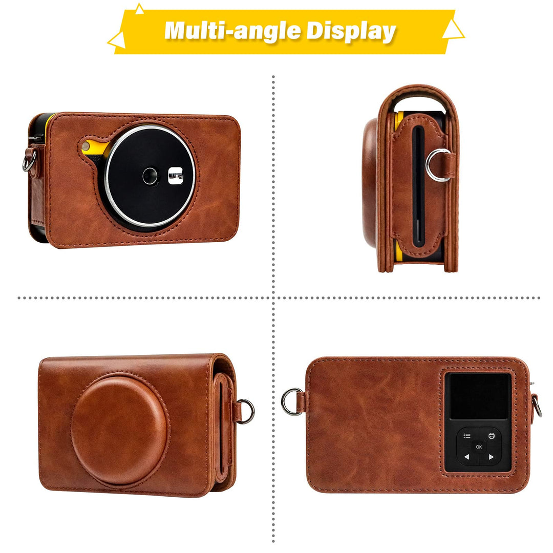 Rieibi Mini Shot 2 Retro Case, PU Leather