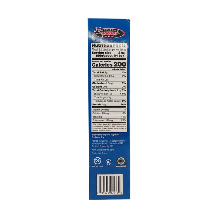 SEAPOINT FARMS Edamame Fettuccine, 7.05 oz