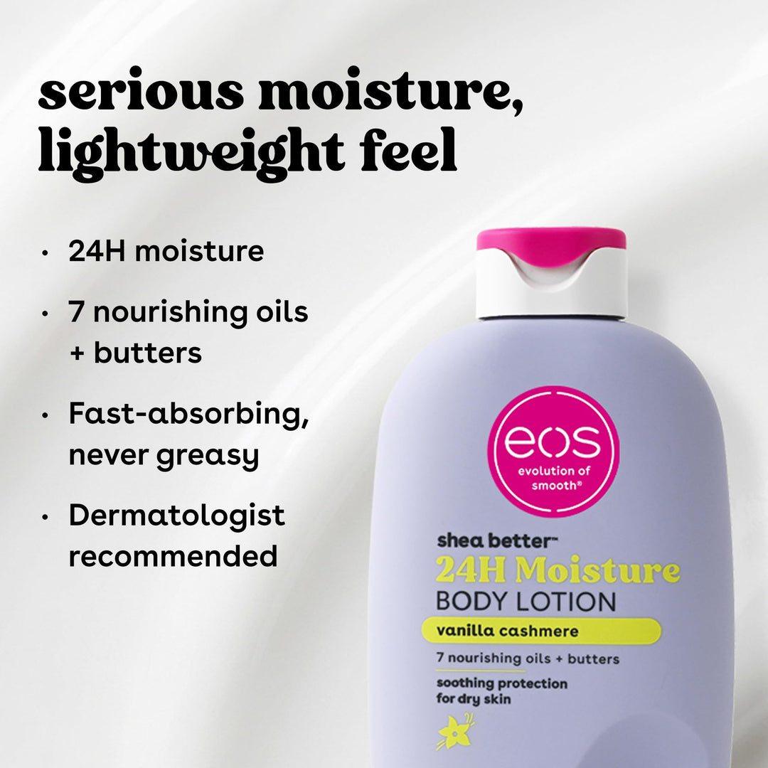 eos Shea Better Body Lotion, Vanilla Cashmere, 16 fl oz