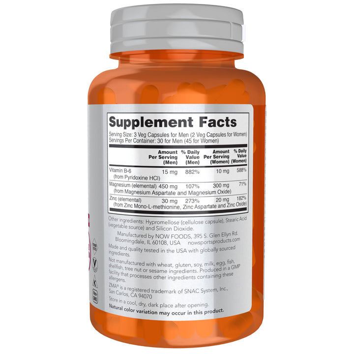 NOW ZMA, 90 Count