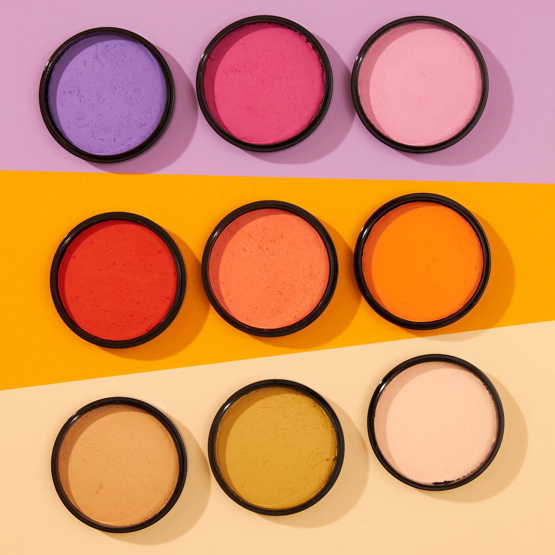 Moon Creations Pro Face And Body Paint Cake Pots, 40 Colour Professional Kit
