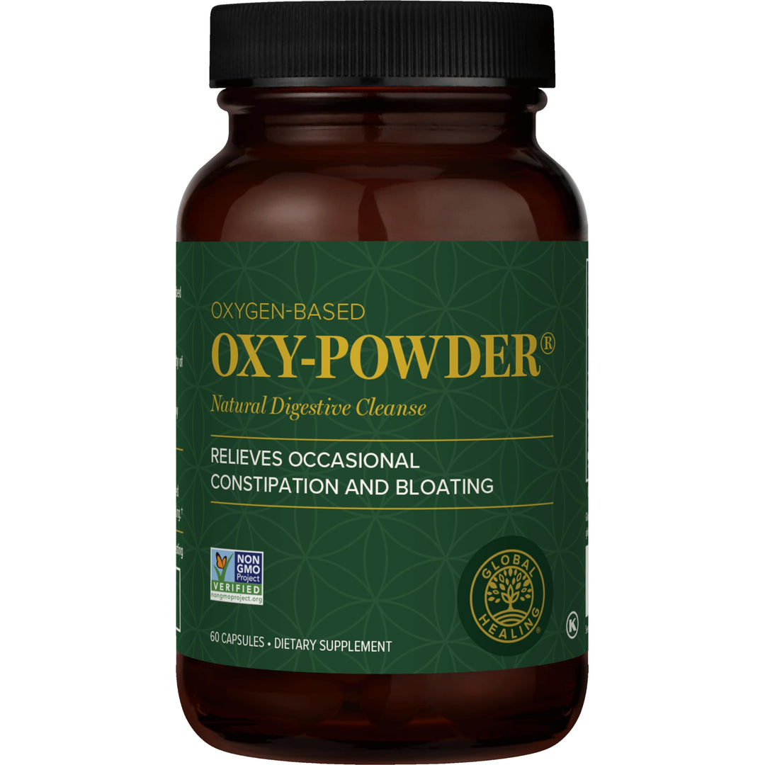 Global Healing Center Oxy-Powder Colon Cleanser, 60 Count