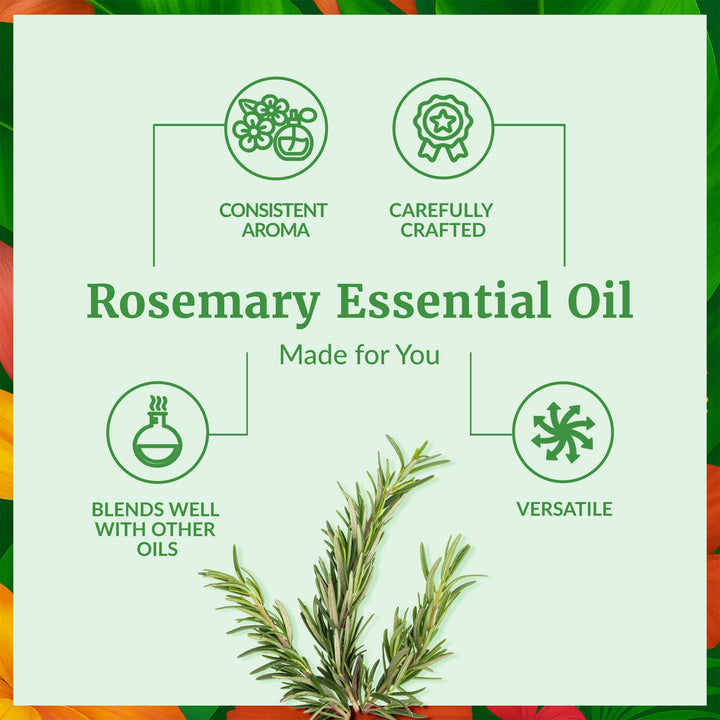 SVA Organics Rosemary Essential Oil, Organic, 1 oz