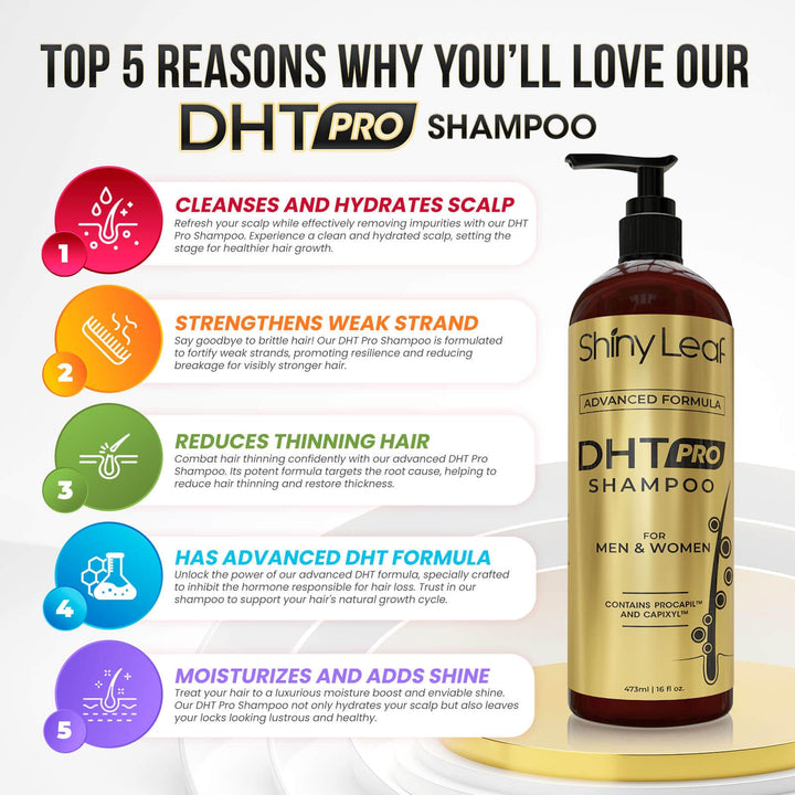 Shiny Leaf DHT Pro Shampoo, Advanced Formula