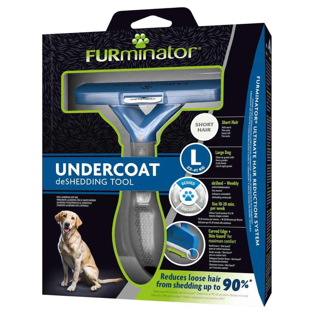 FURminator Undercoat deShedding Tool, Large Short Hair Dogs, 23-41 kg