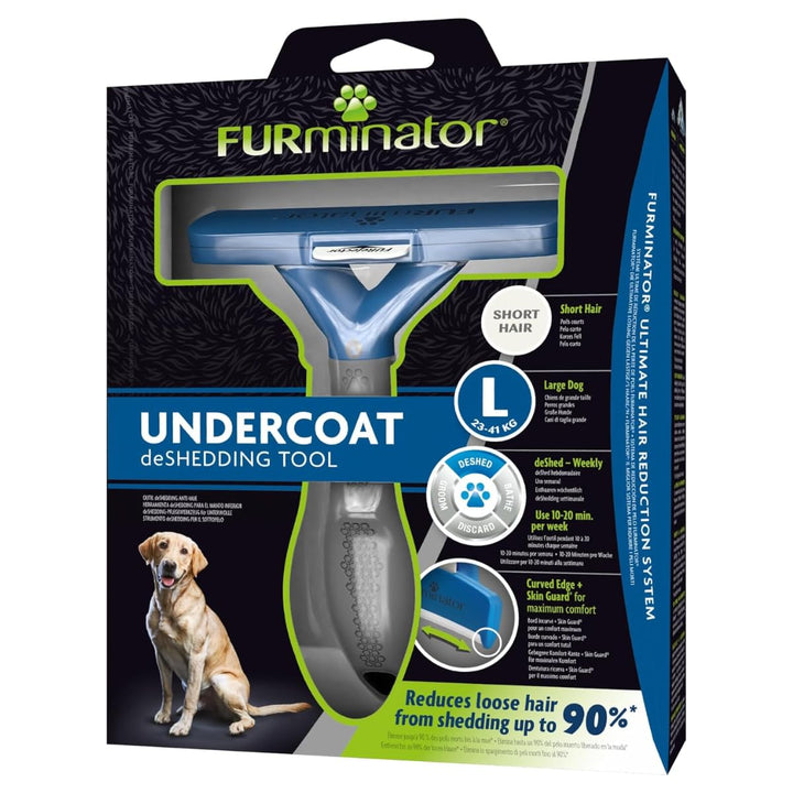 FURminator Undercoat deShedding Tool, Large Short Hair Dogs, 23-41 kg