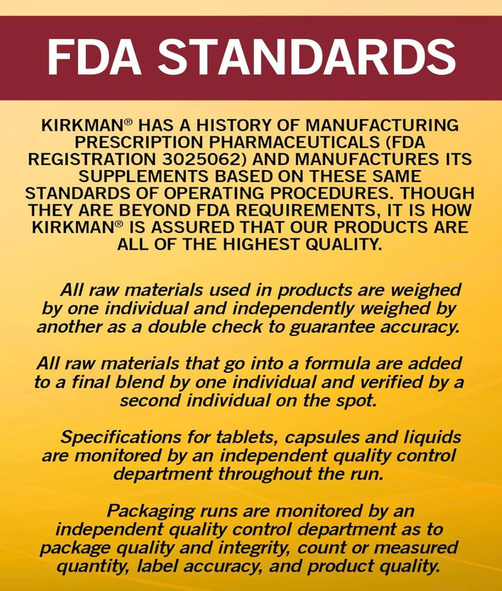 Kirkman DMG with Folate and Methyl B12, 125 mg, 200 Count
