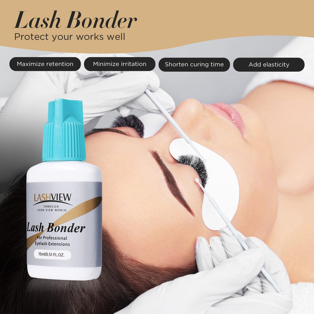LASHVIEW Lash Bonder For Eyelash Extensions, 15 ml