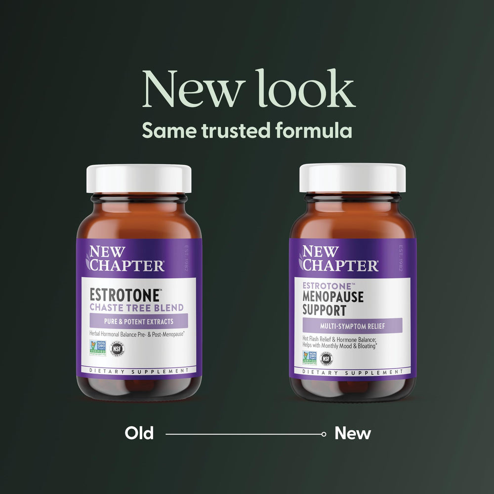 New Chapter Estrotone Menopause Supplement, 60 Count