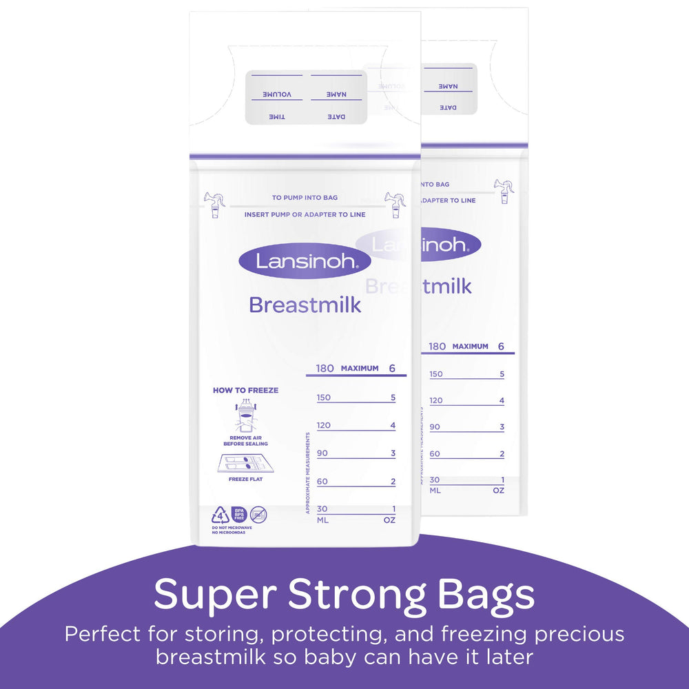 Lansinoh Breastmilk Storage Bags, 25 Count
