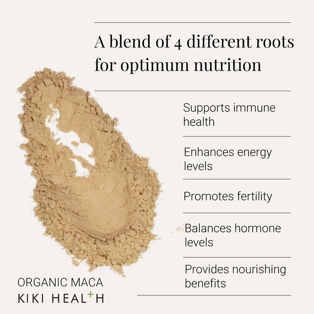 KIKI Health Maca Powder, Organic, 100 g