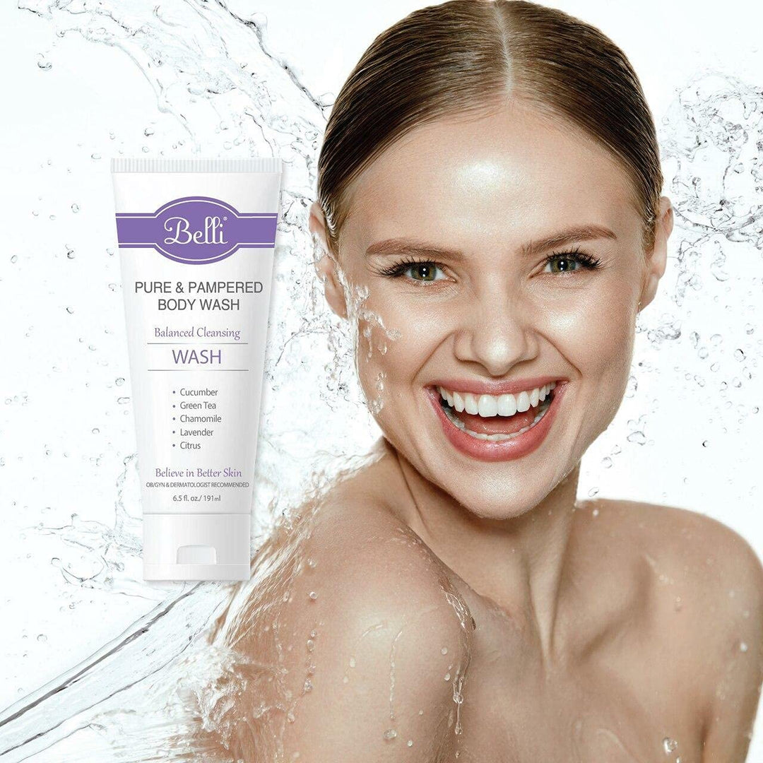 Belli Pure And Pampered Body Wash, 6.5 oz