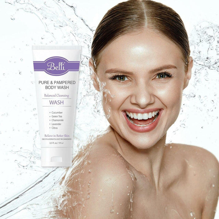 Belli Pure And Pampered Body Wash, 6.5 oz