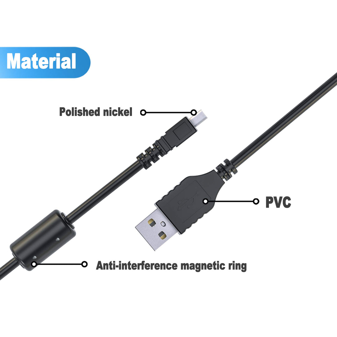 Ancable UC-E6 USB Cable, Mini-B, 3 ft