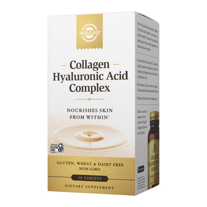 Solgar Collagen Hyaluronic Acid Complex, 30 Count