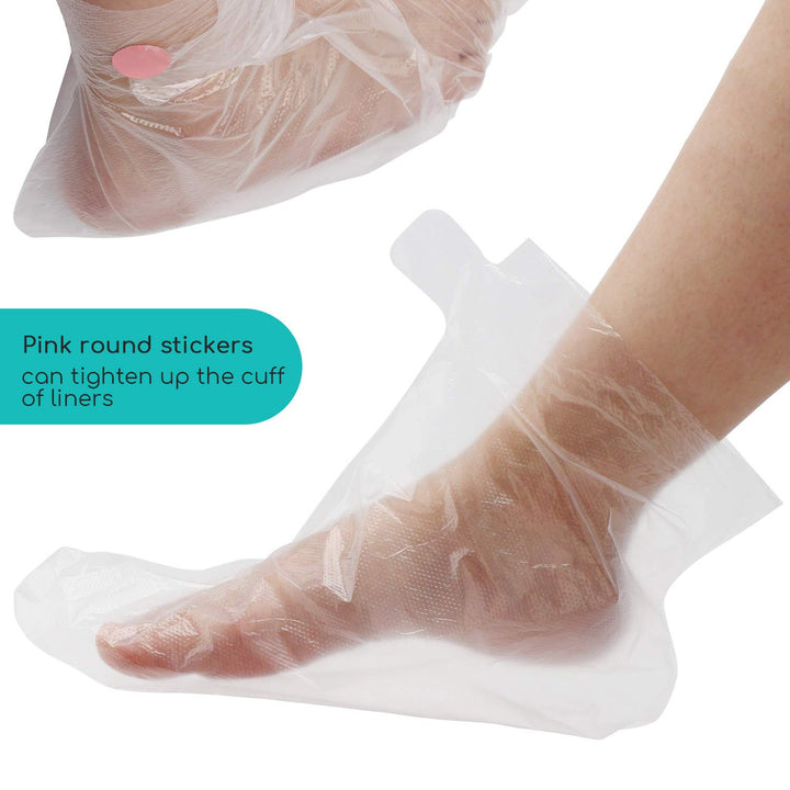 Segbeauty Paraffin Bath Liners for Foot, 200 Count