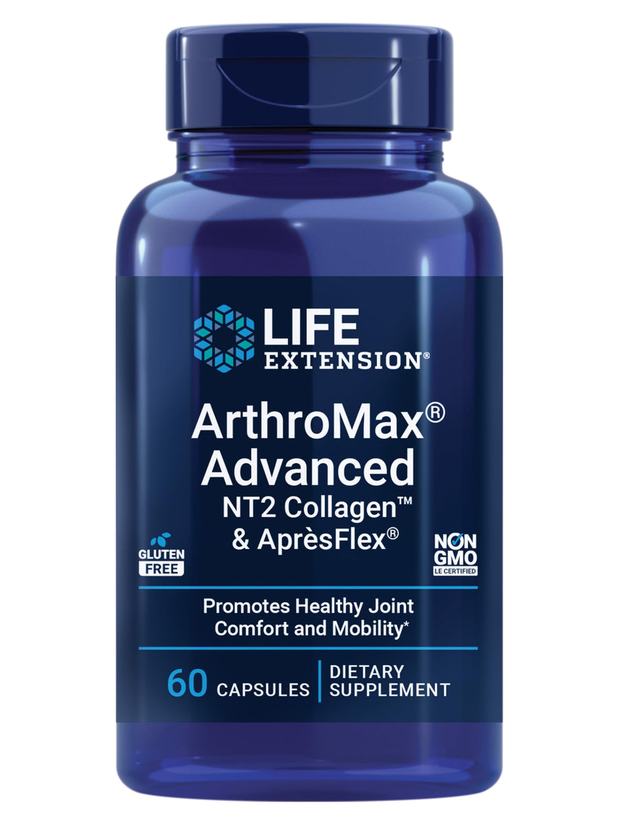 Life Extension Arthromax Advanced With NT2 Collagen & ApresFlex, 60 Count