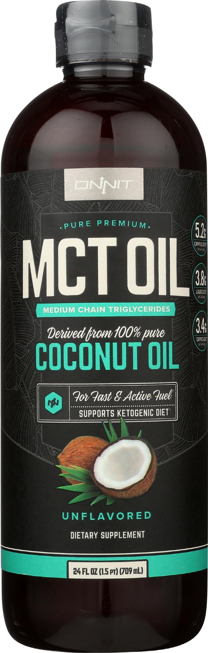 Onnit MCT Coconut Oil, 24 oz