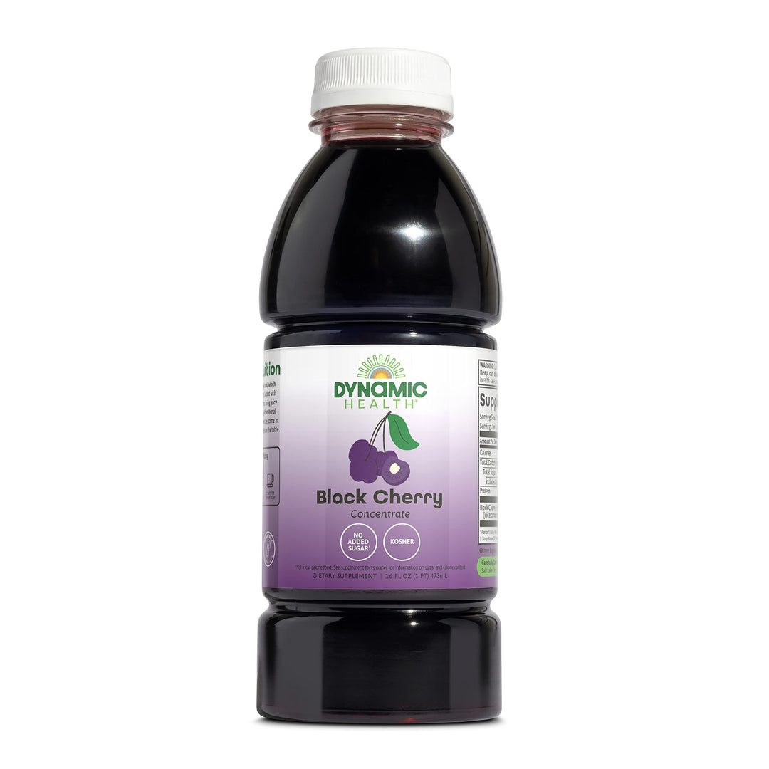 Dynamic Health 100% Pure Black Cherry Juice Concentrate, 16 oz