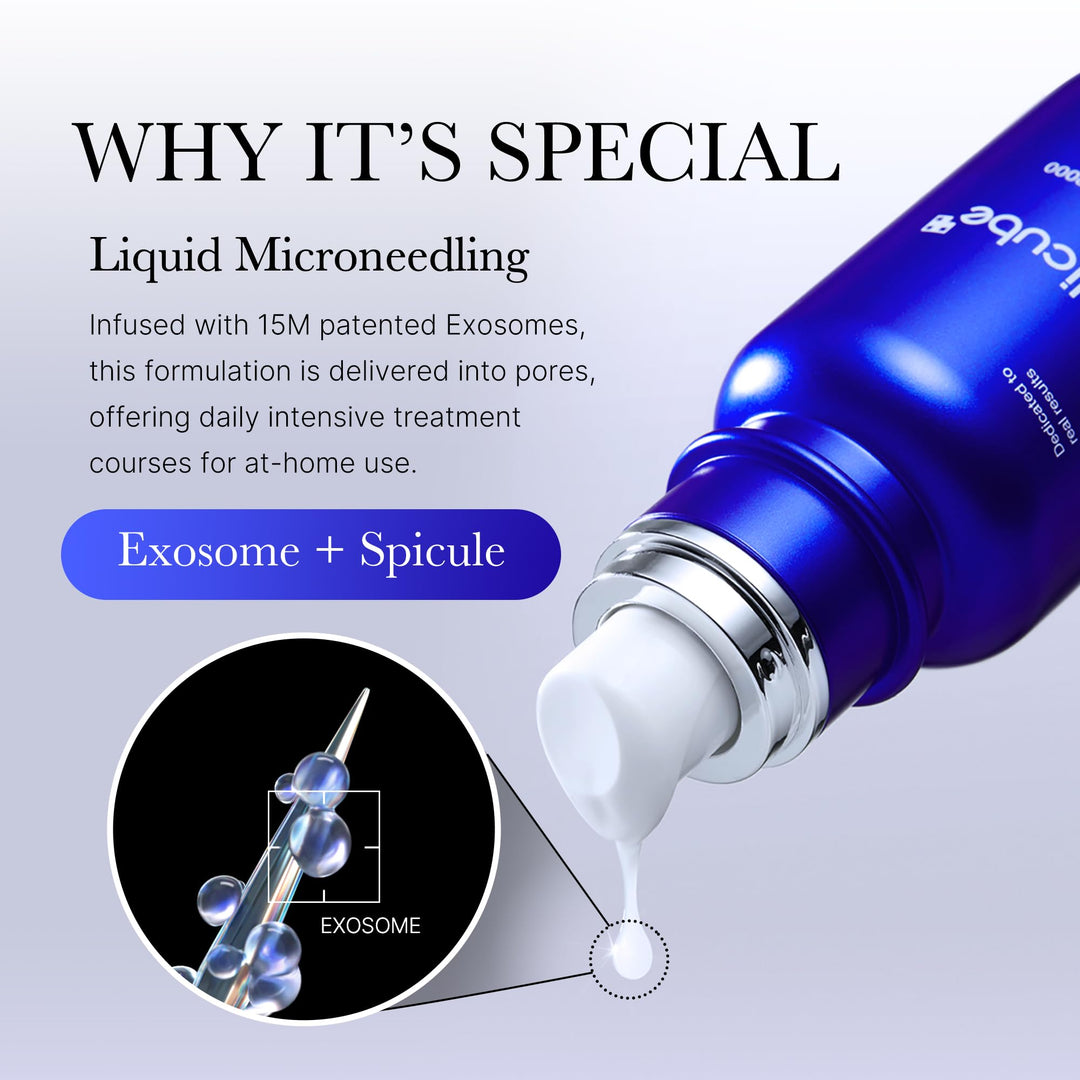 medicube Zero Exosome Shot Spicule Facial Serum, 2,000 PPM, 1.01 fl oz