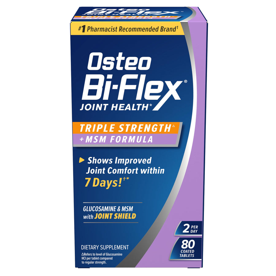 Osteo Bi-Flex Triple Strength With MSM, 80 Count