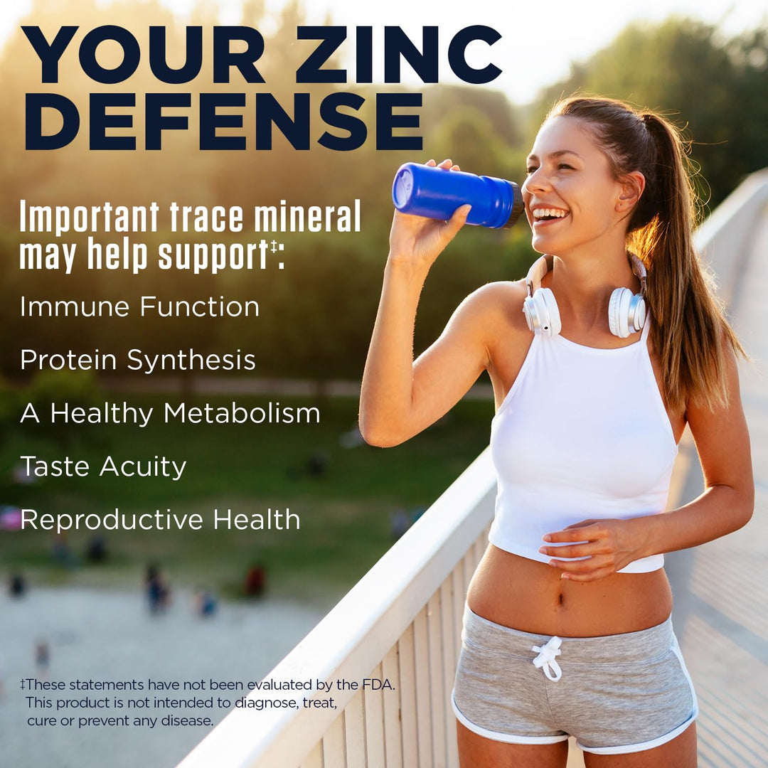 KAL Zinc 15 mg Plus Betaine HCl and Trace Minerals, 100 Count
