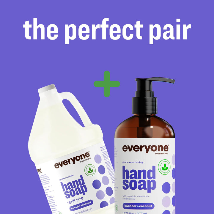 Everyone for Every Body Hand Soap, Lavender Plus Coconut, 12.75 oz