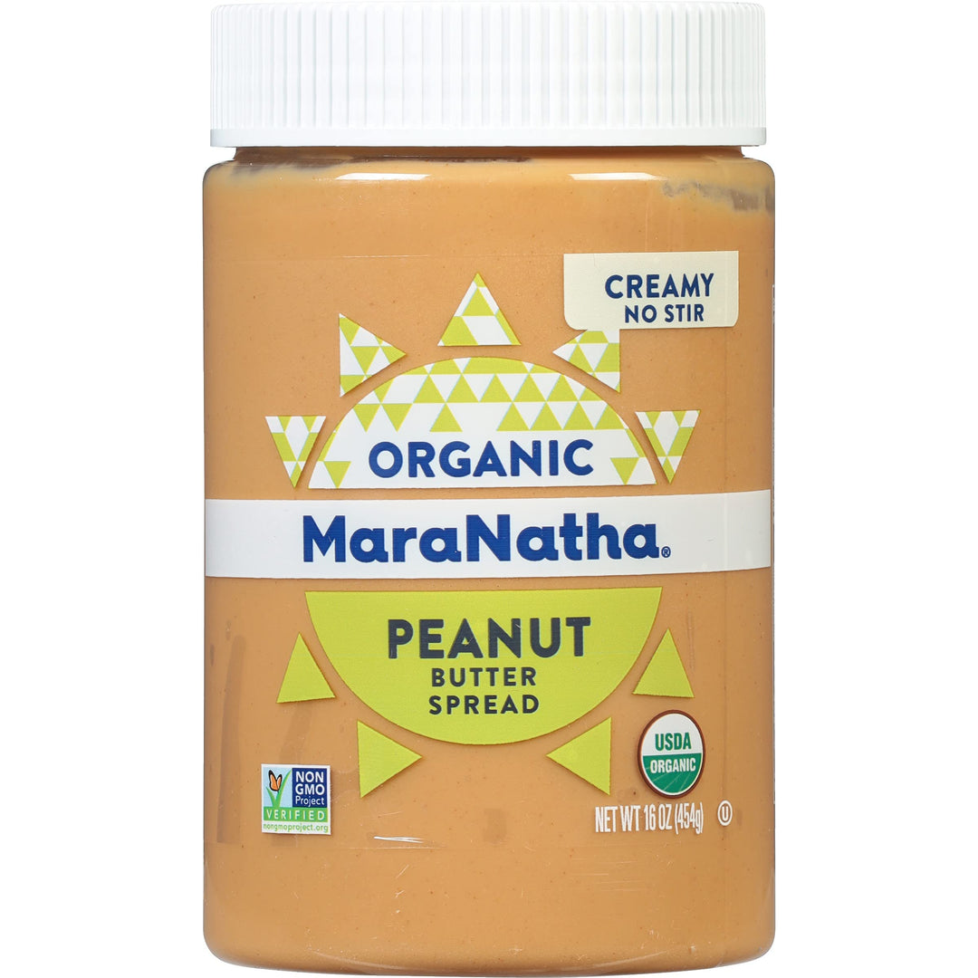 Maranatha Organic No Stir Creamy Peanut Butter, 16 oz