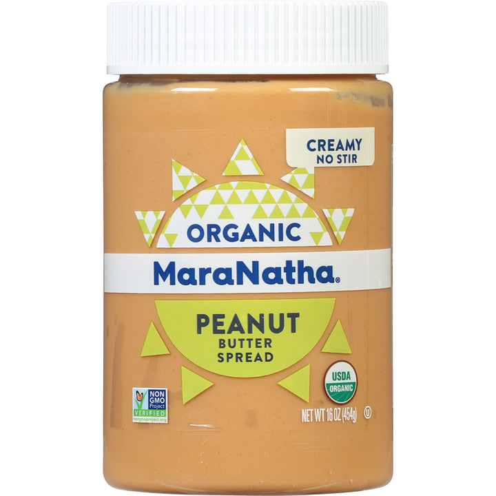 Maranatha Organic No Stir Creamy Peanut Butter, 16 oz