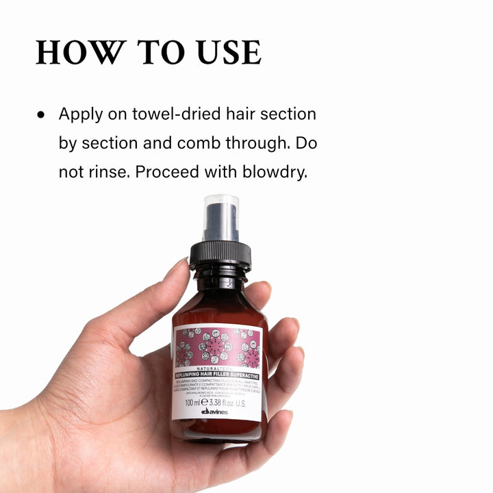 Davines Naturaltech Replumping Hair Filler Superactive