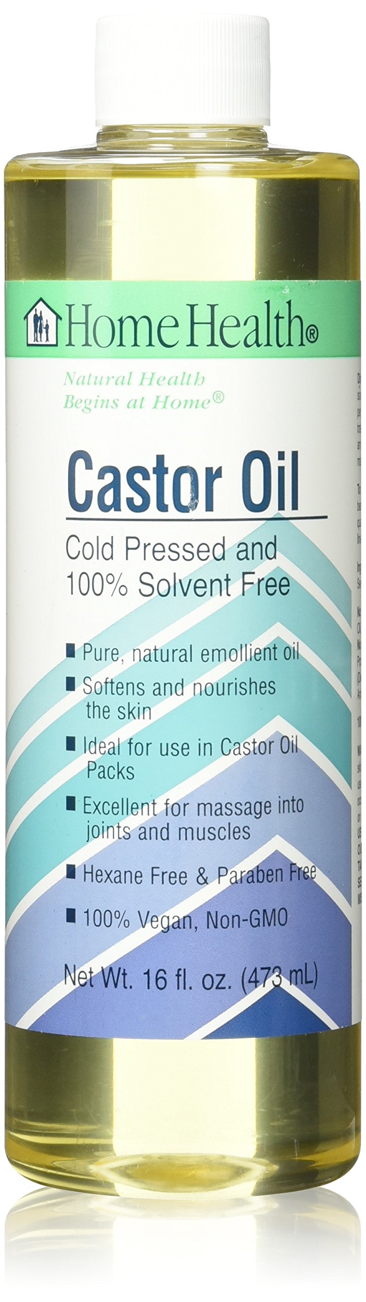 Home Health Castor Oil, 16 oz