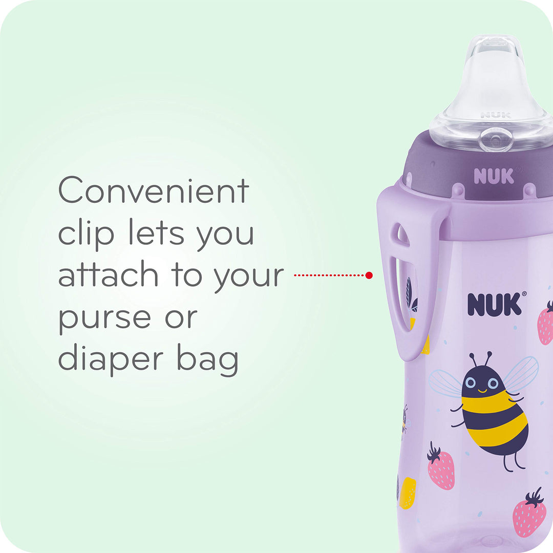 NUK Active Cup, Blue Dinosaur, 10 oz