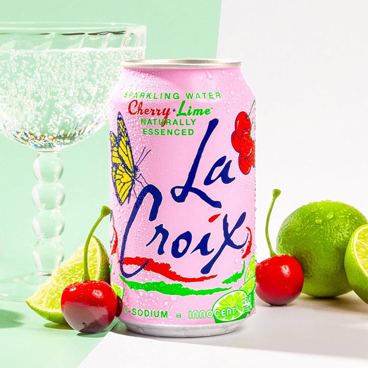 La Croix Sparkling Water, Cherry Lime, 8 Count