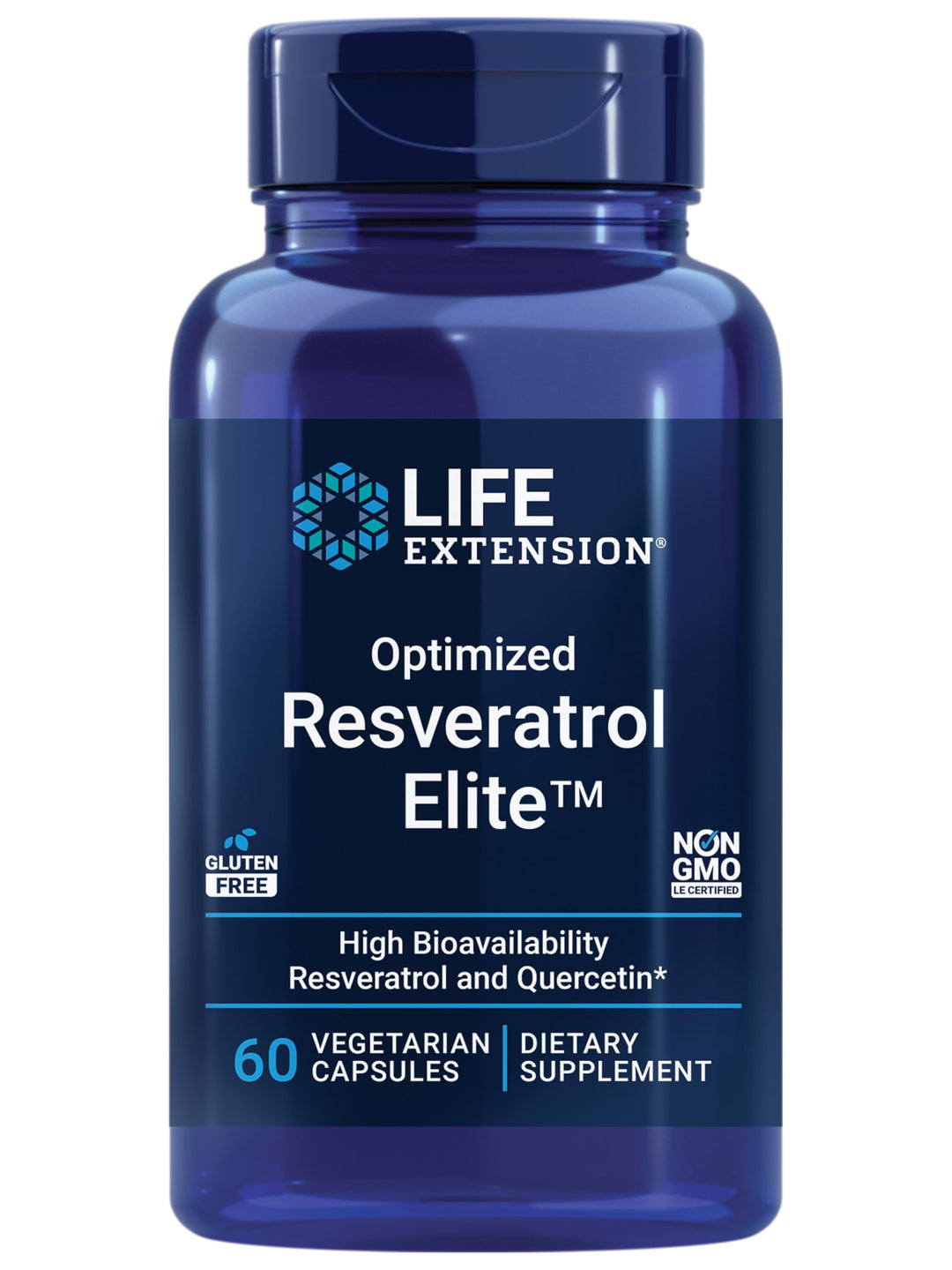Life Extension Optimized Resveratrol, 60 Count