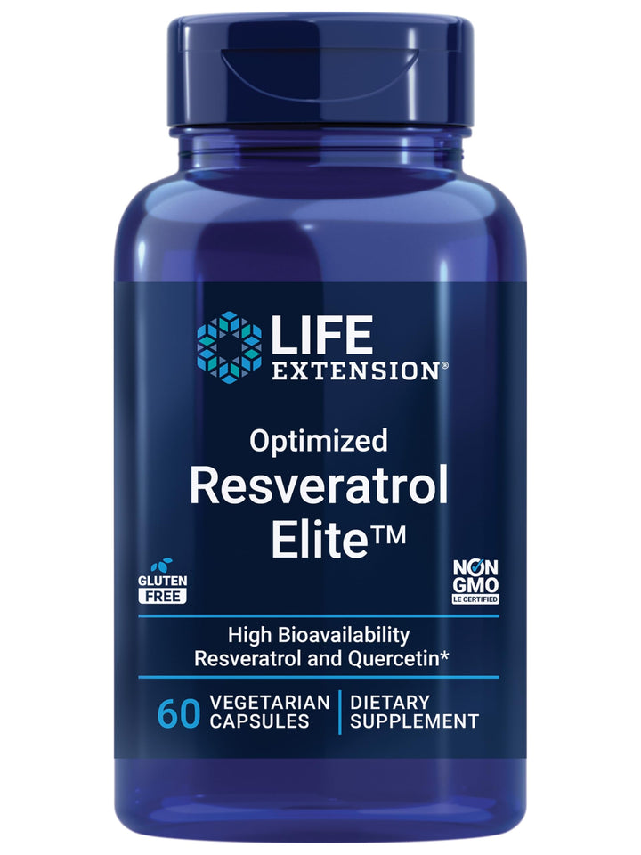 Life Extension Optimized Resveratrol, 60 Count